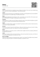 Vorschau - Arbeitsblätter - Eritrea (Infotext and Exercises) - Deckblatt