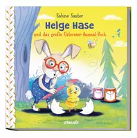 Vorschau - selbst erstellte Cliparts/Grafiken - Bilderbuch "Helge Hase" LESEPROBE - Deckblatt