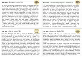 Vorschau - Arbeitsblätter - Freiarbeitsmaterial Lesekarten "Wichtige Persönlichkeiten der Geschichte" - Seite 2