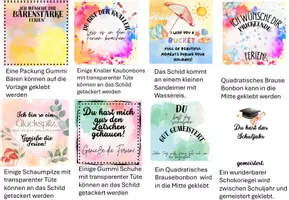 Vorschau - Mal- und Bastelvorlagen - Abschiedsgeschenke zum Ferienstart & zum Schuljahrsende - Seite 3