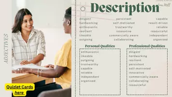 Vorschau - Anderer Materialtyp - Job Interview Preparation / Necessary Vocabulary/ ESL B2 - Seite 3