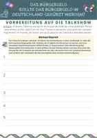 Vorschau - Stundenentwürfe - Talkshow: Sollte das Bürgergeld gekürzt werden? - Seite 2