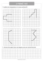 Vorschau - Anderer Materialtyp - Leben im Meer - Symmetrie (doppelseitige KV inkl. Lösung) - Seite 2