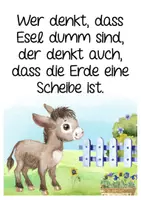 Vorschau - Mal- und Bastelvorlagen - Eselklasse Schulanfang Materialpaket Klassentier Esel - Seite 2