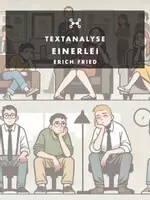 Vorschau - Text - Textanalyse/Textbeschreibung Gedicht „Einerlei“ (Erich Fried) - Deckblatt