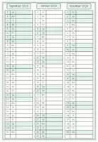 Vorschau - Anderer Materialtyp - Lehrerkalender / Lehrerplaner 2024/ 2025 - BW - Seite 3