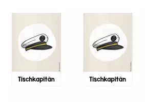 Vorschau - Bildkarten - Tischkapitän - Gruppentische - Aufsteller - Seite 2