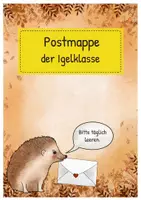 Vorschau - Mal- und Bastelvorlagen - Igelklasse - Postmappe und Krankenmappe - Seite 2