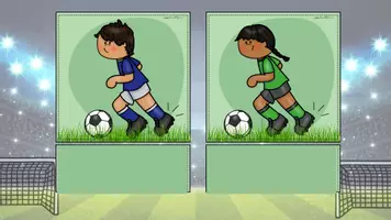 Vorschau - Präsentationen/Tafelbilder - Soccer (football): digitales Tafelbild - Seite 1