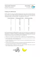 Vorschau - Arbeitsblätter - Kovarianz Korrelation Blutdrucksenkung Excel - Seite 1