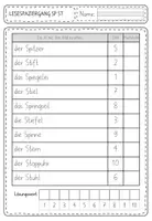Vorschau - Arbeitsblätter - Lesespaziergang Laut sp st - Lautverbindung sp/st - Seite 2