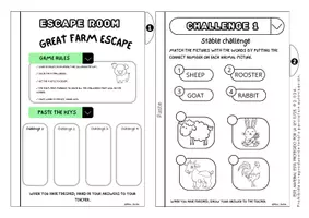 Vista previa - Unidades / Secuencias / Situaciones de Aprendizaje - Escape room Great farm escape - página 2