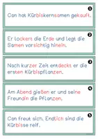 Vorschau - Arbeitsblätter - #happyhalloween24 Kürbisse wachsen - Lesen und Verstehen - Fördermaterial - Seite 3