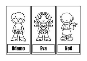 anteprima - Flashcard - N.1 FLASHCARDS PERSONAGGI DELLA BIBBIA - Pagina 3