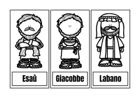 anteprima - Flashcard - N. 4 FLASHCARDS PERSONAGGI DELLA BIBBIA - Pagina 3