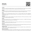 Vorschau - Arbeitsblätter - Lithuania (Infotext and Exercises) - Deckblatt