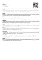Vorschau - Arbeitsblätter - Malawi (Infotext and Exercises) - Deckblatt