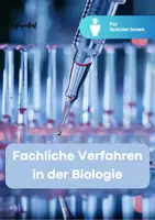Vorschau - Arbeitsblätter - Lernheft: Genetische Analyseverfahren - Fachliche Verfahren in der Biologie - Deckblatt