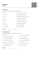 Vorschau - Arbeitsblätter - Rwanda (Infotext and Exercises) - Seite 1