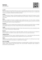Vorschau - Arbeitsblätter - Samoa (Infotext and Exercises) - Deckblatt