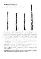 Vorschau - Arbeitsblätter - Holzblasinstrumente - Seite 1