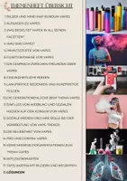 Vorschau - Unterrichtsreihen - Themenheft rundum Vapes / Vapen / E-Zigaretten / Rauchen / Sucht / Beliebtheit bei Jugendlichen / gesundheitliche Risiken / soziale Medien mit Lösung (Klasse 7 8 9 10) - Seite 1