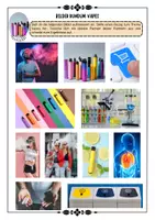 Vorschau - Unterrichtsreihen - Themenheft rundum Vapes / Vapen / E-Zigaretten / Rauchen / Sucht / Beliebtheit bei Jugendlichen / gesundheitliche Risiken / soziale Medien mit Lösung (Klasse 7 8 9 10) - Seite 2