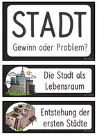 Vorschau - Präsentationen/Tafelbilder - Reihentransparenz: Stadt - Gewinn oder Problem? - Seite 1