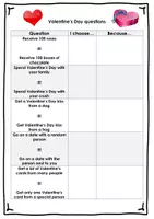 Vorschau - Arbeitsblätter - Valentine's Day Would You Rather Questions (Warm-Up) Englisch - Seite 2