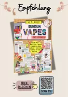 Vorschau - Unterrichtsreihen - Übersicht zur Unterrichtseinheit Vapes E-Zigaretten / Rauchen / Sucht / Beliebtheit bei Jugendlichen / gesundheitliche Risiken / soziale Medien (Klasse 7 8 9 10) - Seite 1