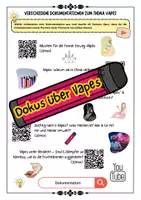 Vorschau - Arbeitsblätter - Vapes - Vapen - verschiedene Dokumentationen (Klasse 7 8 9 10) - Deckblatt
