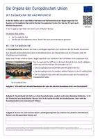 Vorschau - Stundenentwürfe - Einfach EU - 9) Die Organe der EU (leichte Sprache) - Seite 1