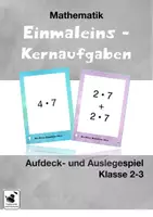 Vorschau - Arbeitsblätter - Das kleine Einmaleins üben - Kernaufgaben - Deckblatt
