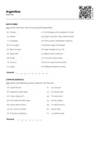 Vorschau - Arbeitsblätter - Argentina (Video and Exercises) - Deckblatt