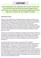 Vorschau - Prüfungsvorbereitung - Telc B2 - Sprechen Teil 2: Musterdialog + Redemittel + Tipps - Seite 1
