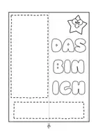 Vorschau - Unterrichtsreihen - Das bin ich – Klappbuch & Lapbook zum Schulanfang | Klasse 1–4 - Seite 1