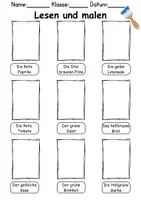 Vorschau - Arbeitsblätter - Materialpaket Lesen Lebensmittel - DaZ/DaF, Deutsch, Sachunterricht - Seite 2
