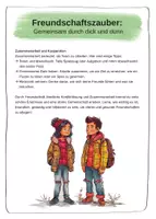 Vorschau - Mal- und Bastelvorlagen - Ethik in der Grundschule: Die Magie der Freundschaft - Seite 3