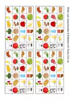 Vorschau - Arbeitsblätter - Materialpaket Lebensmittel / Lesekarten & Bildkarten - DaZ/DaF, Deutsch, Sachunterricht (Grundschule) - Seite 3