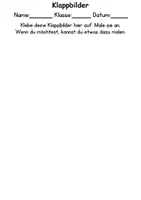 Vorschau - Arbeitsblätter - Klappbilder Lebensmittel schneiden - DaZ/DaF, Deutsch, Kunst - Seite 2