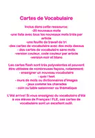 Aperçu - Cartes / Images - Cartes de Vocabulaire pour FLE thème l'été - Page 1