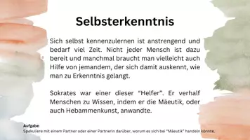 Vorschau - Unterrichtsreihen - 6 Sokrates und Mäeutik II - Ethik in der Oberstufe - Seite 3