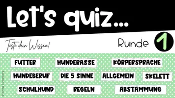 Vorschau - Quiz - Schulhund - Quiz (auch für Vertretungsunterricht) - Seite 2