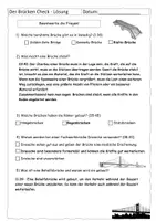 Vorschau - Arbeitsblätter - Quiz zum Brücken Check (mit Lösung) - Seite 2