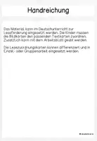 Vorschau - Arbeitsblätter - Lesezuordnungskarten Materialpaket Leseverstehen Kl 1/2 - Seite 2