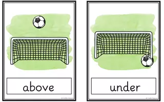 Aperçu - Feuilles d'exercices - Prepositions of Place - Football Edition - Bundle - Page 3