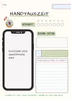 Vorschau - Arbeitsblätter - Smartphone / Handy - Auszeit digital Detox - Fomo - Seite 2