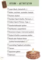 Vorschau - Arbeitsblätter - Smartphone / Handy - Auszeit digital Detox - Fomo - Seite 3