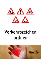 Vorschau - Interaktives Material - Farbe und Form zeigen die Bedeutung von Verkehrszeichen (Interactive) - Deckblatt