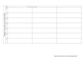 Aperçu - Outils du professeur - Trame Progression : Exemple de tableau - Page 1